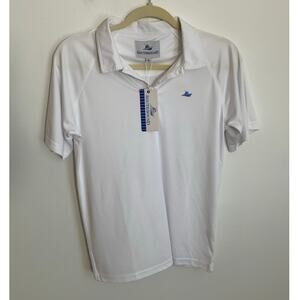 Southbound Performance White Boys‎ Polo NWT size XL